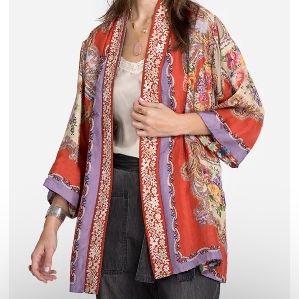 Johnny Was Markel Emilia Kimono, Multi, XXS